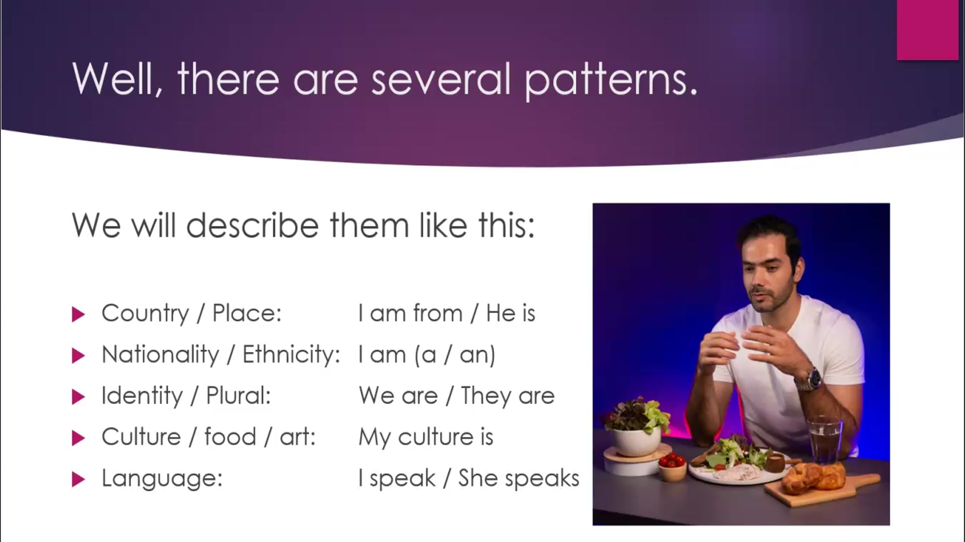 Video thumbnail for Nationalities in English