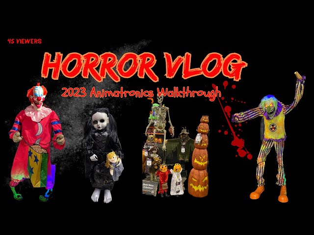 Video thumbnail for MOST Realistic Halloween Animatronics Display EVER!