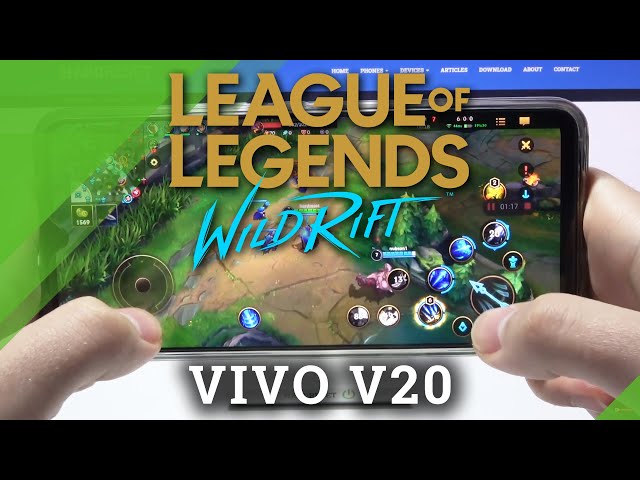 Video thumbnail for Wild Rift on VIVO V20 – Performance Checkup