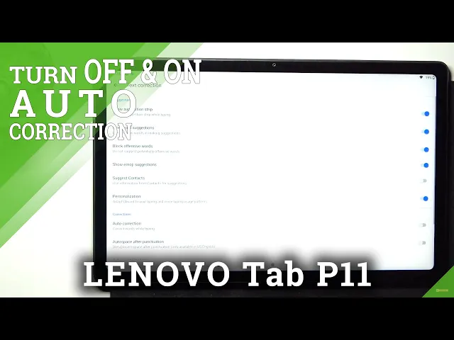 Video thumbnail for How to Turn On Auto-correction in Lenovo Tab P11 - Get Rid of Typos