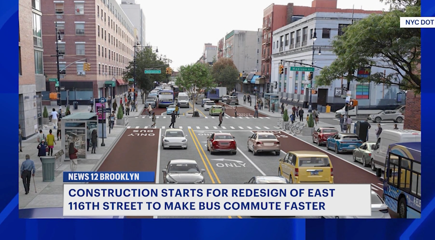 Video thumbnail for Construction starts for East 116th St. redesign