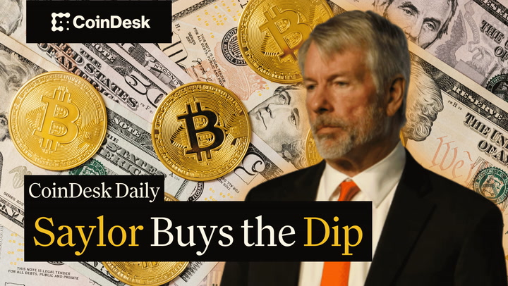 Video thumbnail for Saylor's back: Strategy buys $101M of bitcoin