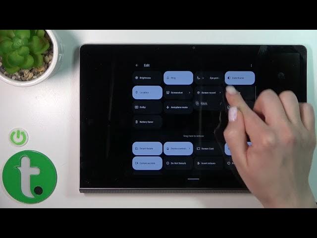 Video thumbnail for How to Rearrange Control Panel Shortcuts Layout on a LENOVO Yoga Tab 11