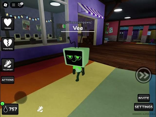 Video thumbnail for Vee in roleplay mode (dandy’s world)