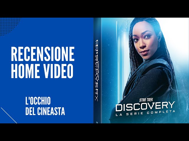 'Video thumbnail for Unboxing di Star Trek: Discovery - La Serie Completa (26 DVD) - Edizione Home Video di Agosto 2024'