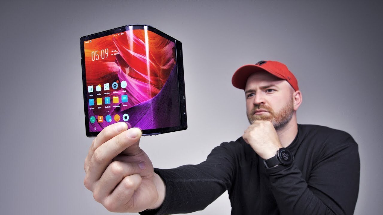 Video thumbnail for The Folding Phone You Can Buy Right Now