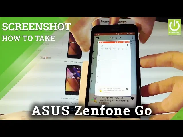 Video thumbnail for Screenshot in ASUS Zenfone Go - Capture Screen / Edit Screenshot