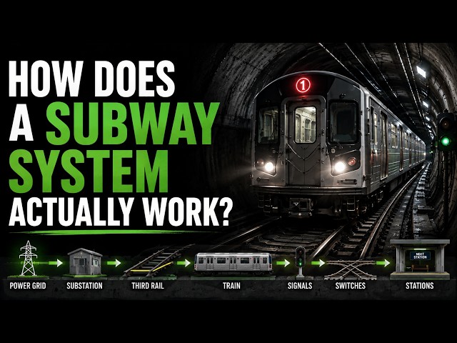 Video thumbnail for How does a subway system actually work?