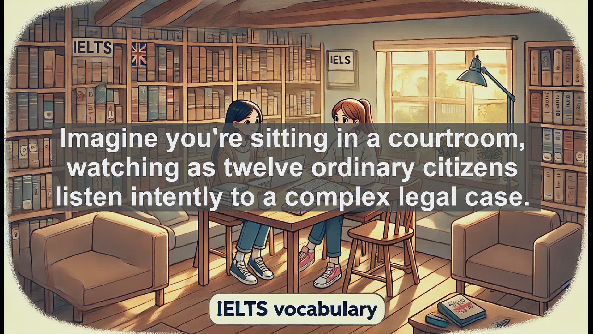 'Video thumbnail for 2500 Must Know IELTS 6.5 Vocabulary - What is a Jury? Understanding Its Role in the Legal System'