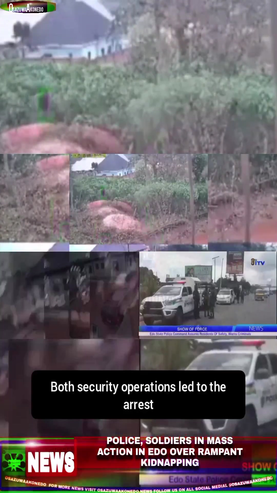 Video thumbnail for Police, Soldiers In Mass Action In Edo Over Rampant Kidnapping