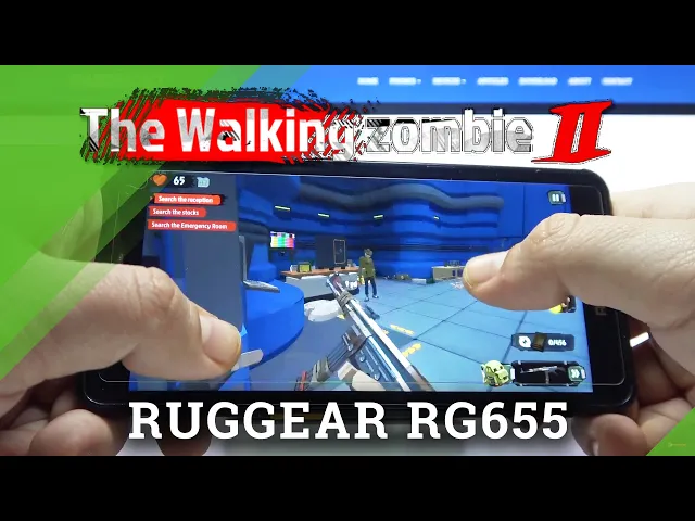 Video thumbnail for The Walking Zombie 2 on RUGGEAR RG655 - Android Game Review