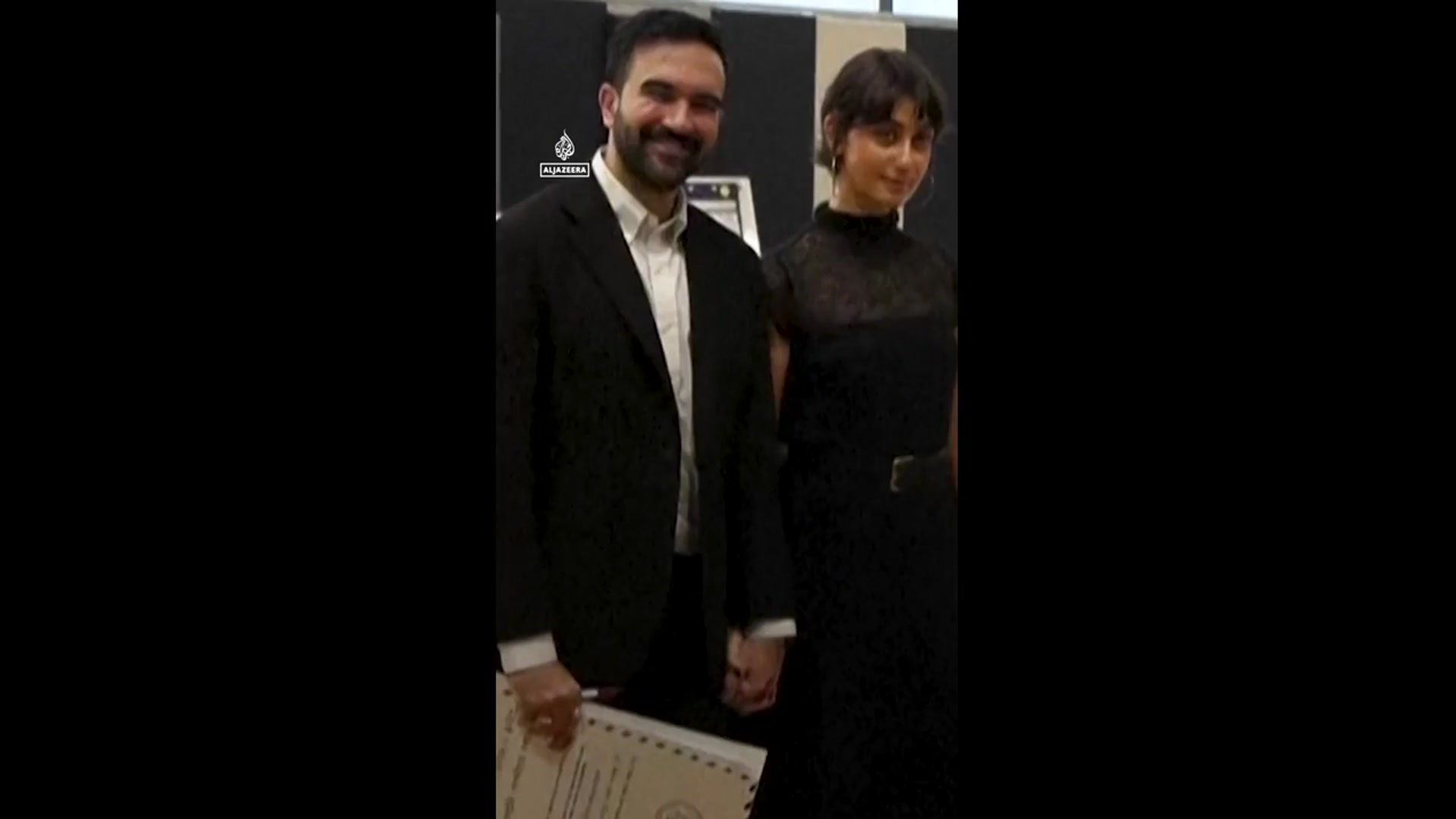 'Video thumbnail for ‘The best candidate’: NYC Gen Z voters turn out for Zohran Mamdani'