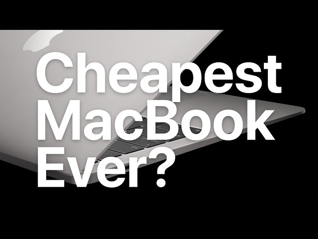 Video thumbnail for Apple’s Cheap MacBook Has PC Makers “Freaking Out”