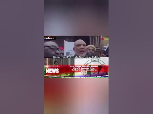 Video thumbnail for CJN Didn't Release Nnamdi  Kanu - NJC
