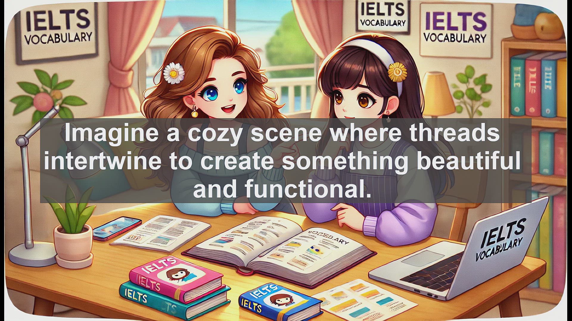 'Video thumbnail for 2000 Must Know IELTS 9.0 Vocabulary - Mastering 'Knit': A Key Word for IELTS Success'