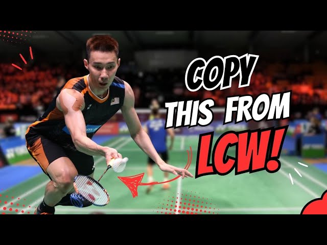 Video thumbnail for Must-Know Badminton Secrets To Move Faster In Singles (Lee Chong Wei Footwork Analysis)