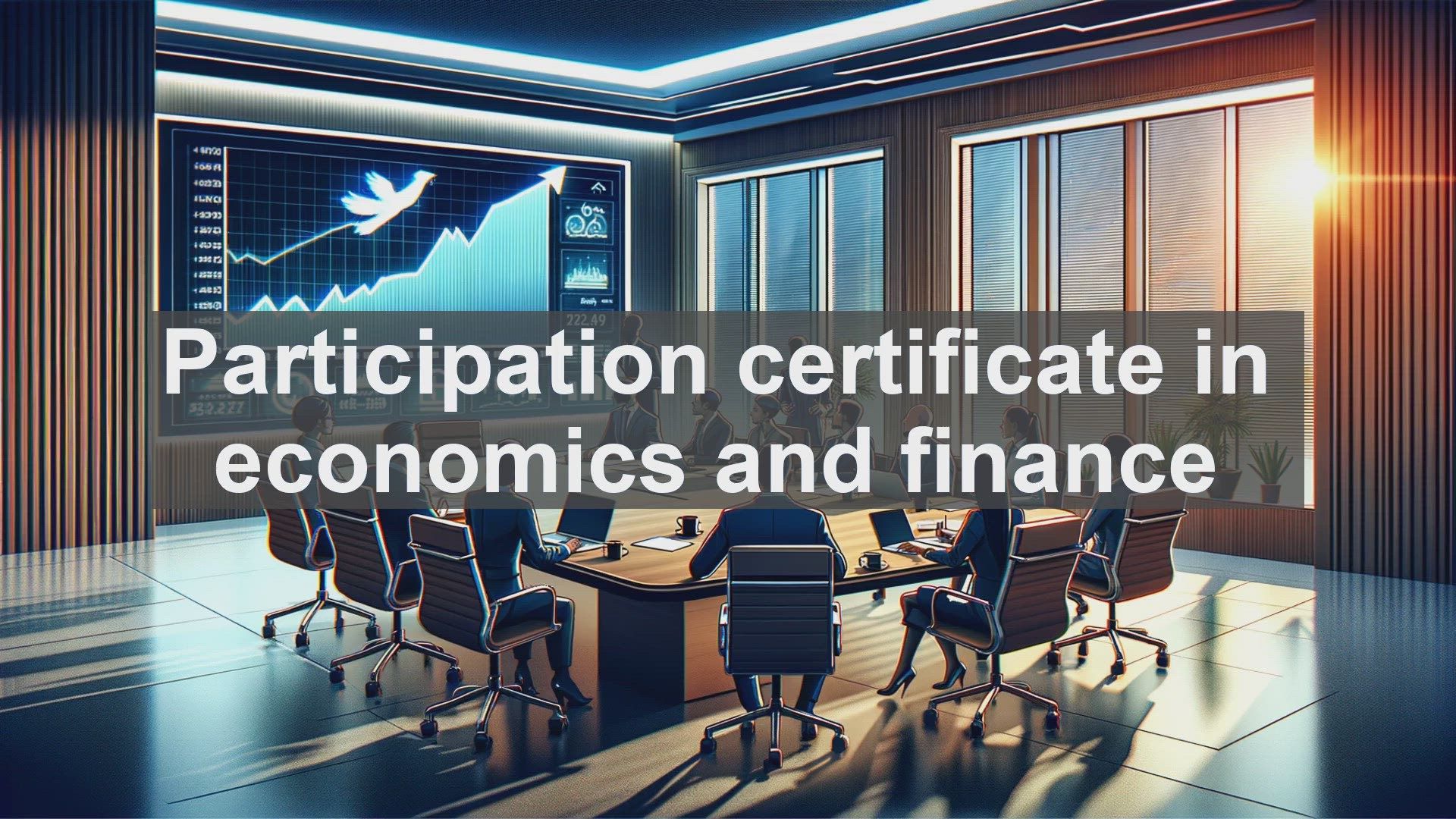'Video thumbnail for Participation certificate in economics and finance'
