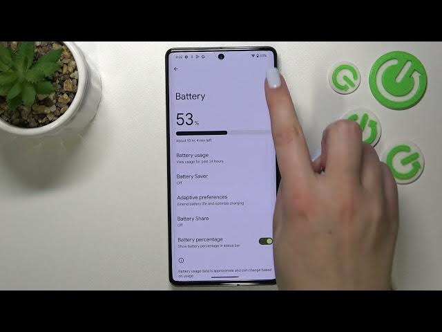 Video thumbnail for How to Show Battery Percentage in GOOGLE Pixel 7 Pro – Show Battery Info (Battery %)