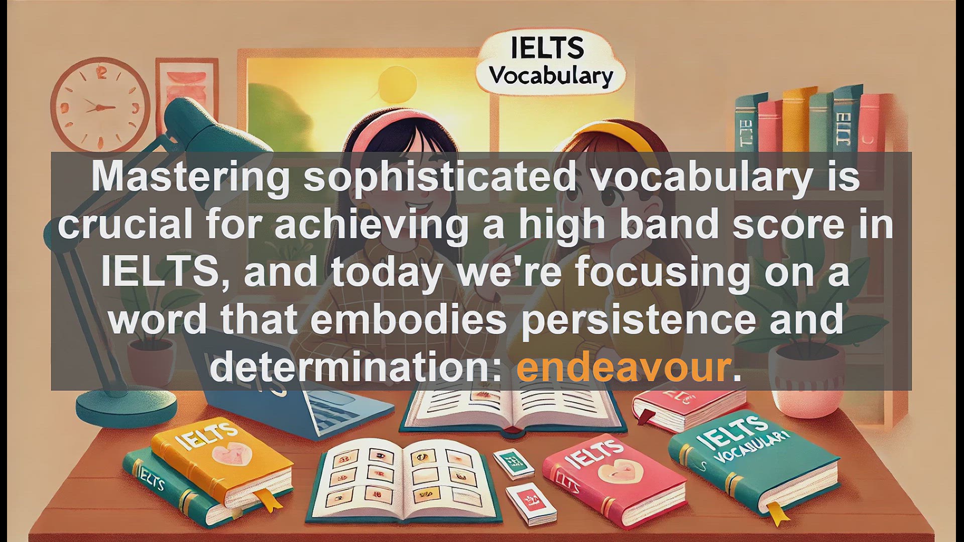 'Video thumbnail for 5000 Must Know IELTS 8.0 Vocabulary - IELTS Vocabulary: Understanding and Using 'Endeavour''