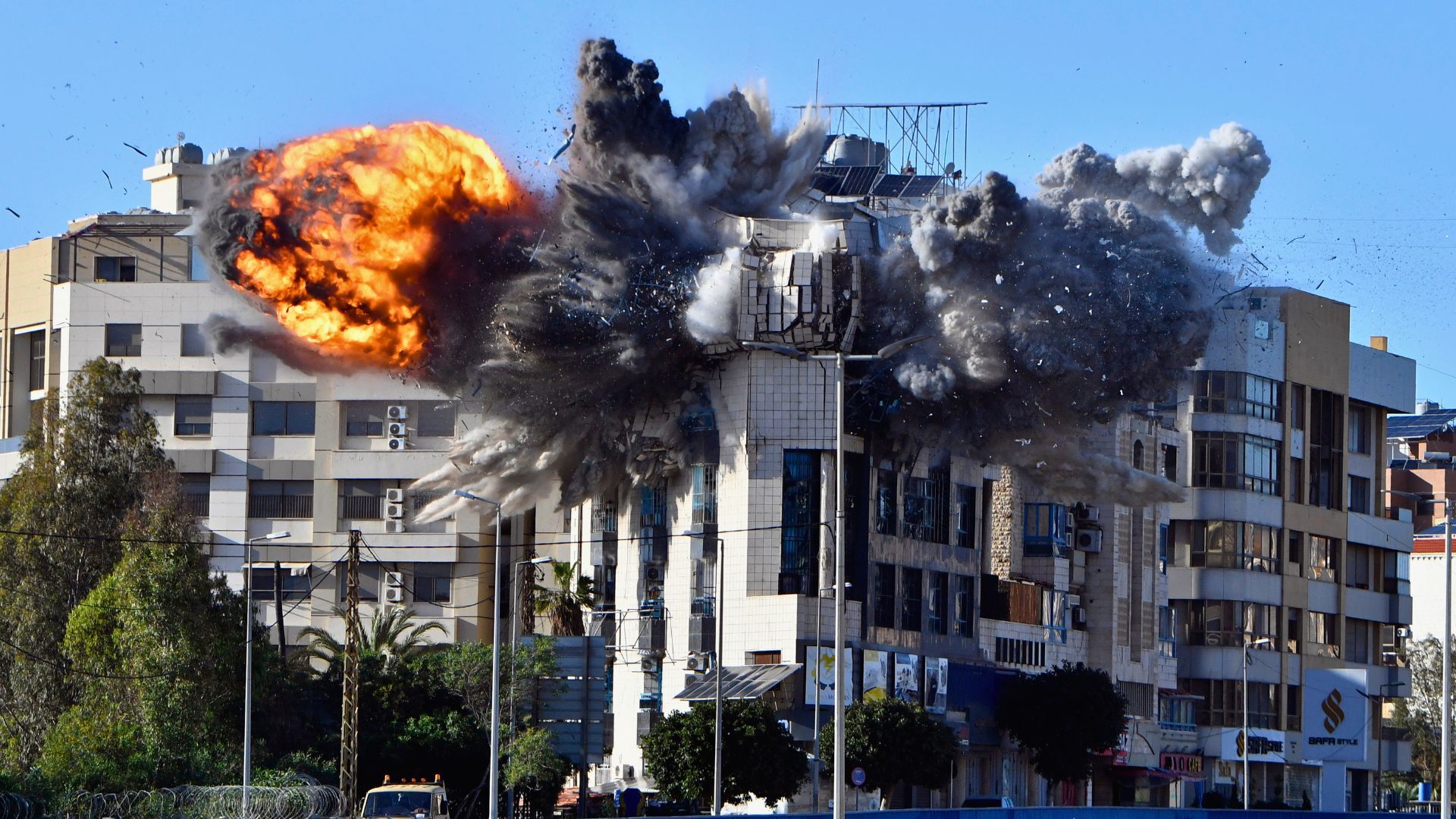 Video thumbnail for Israeli ‘targeted assassination’ in Lebanon's Beirut causes widespread damage