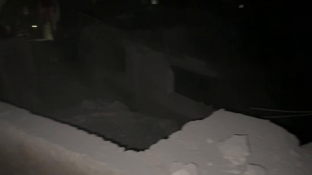 Video thumbnail for Israeli airstrike destroys mosque in Bureij refugee camp after evacuation warning.