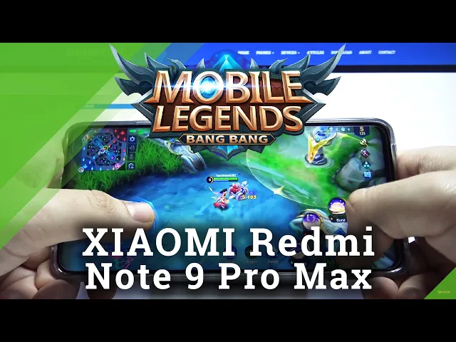Video thumbnail for Mobile Legends Gameplay on XIAOMI Redmi Note 9 Pro Max – Gaming Quality Checkup