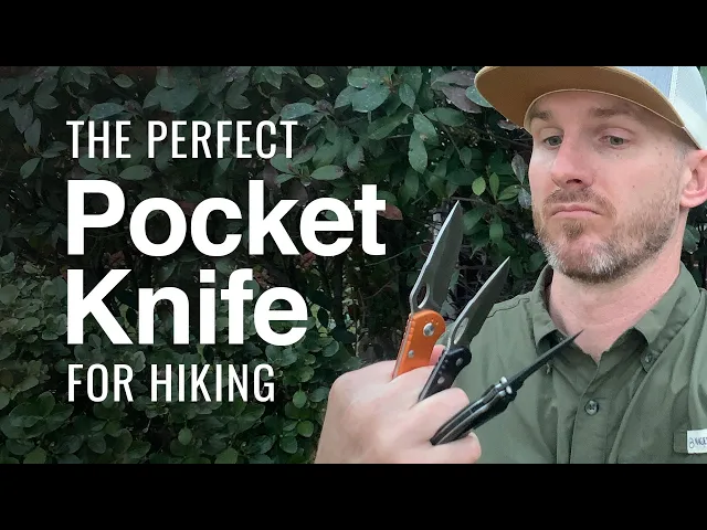 Video thumbnail for The Perfect Pocket Knife for Hiking