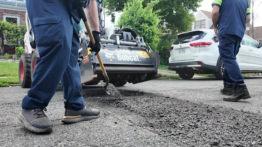 Video thumbnail for Yonkers takes on winter road damage with $5M paving plan