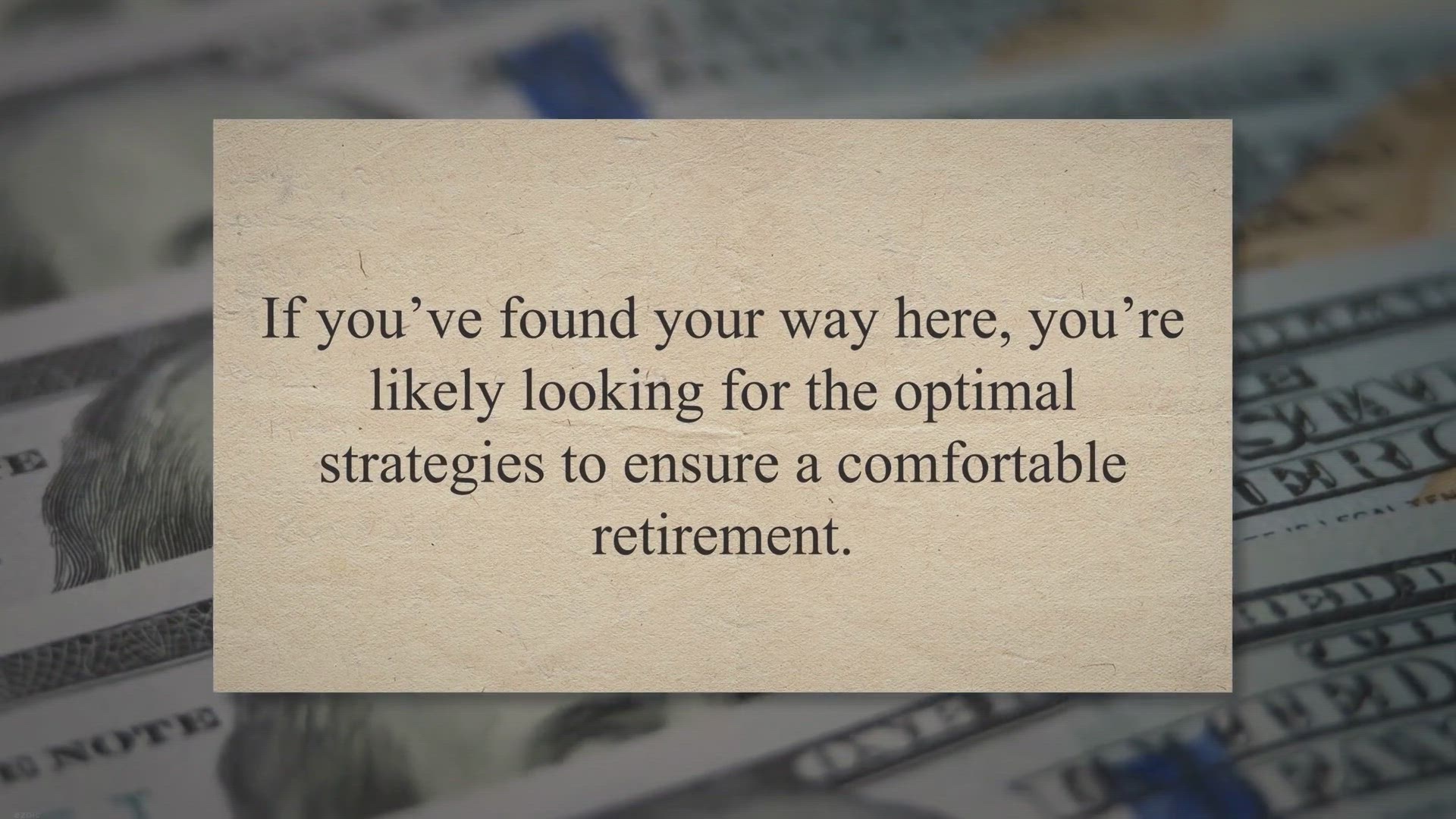 Video thumbnail for Optimizing Your Retirement Accounts: A Mid-Year Guide