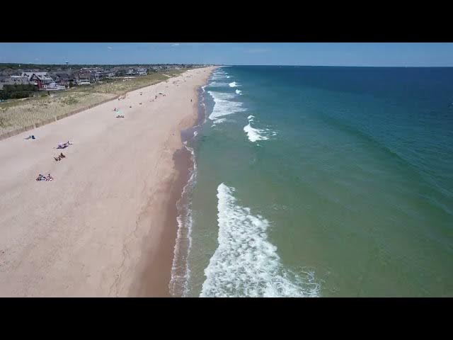 Video thumbnail for A Recent Flight Over Bay Head’s Beaches