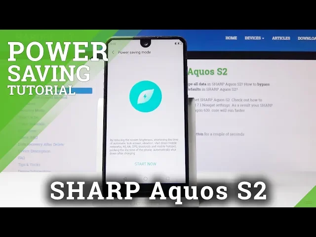 Video thumbnail for How to Enable Power Saving Mode in SHARP Aquos S2 - Battery Saver