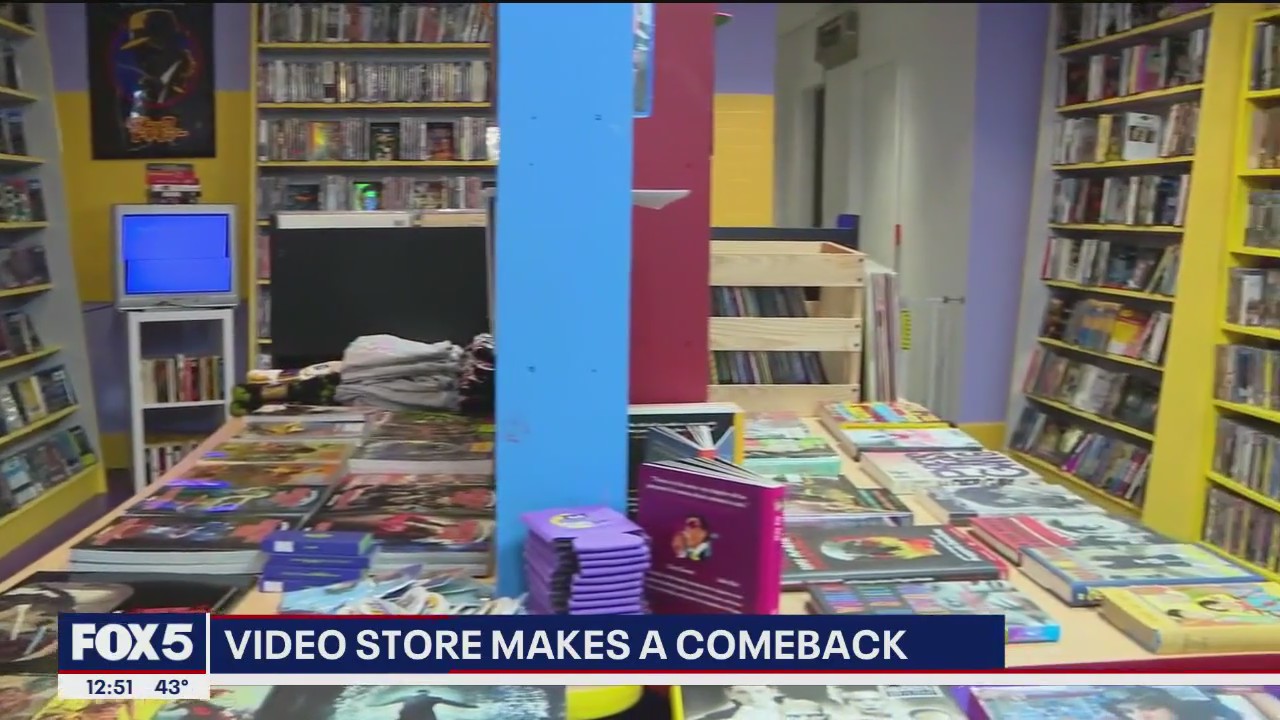 Video thumbnail for Video store makes a comeback in Brooklyn