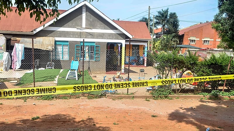 Video thumbnail for Four children killed in machete attack at Kampala nursery school