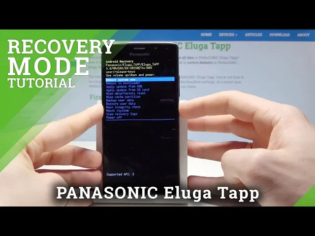Video thumbnail for How to Boot into Recovery Mode in Panasonic Eluga Tapp