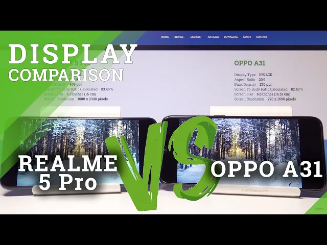 Video thumbnail for Screen Quality TEST of OPPO A31 vs REALME 5 Pro | Display Comparison