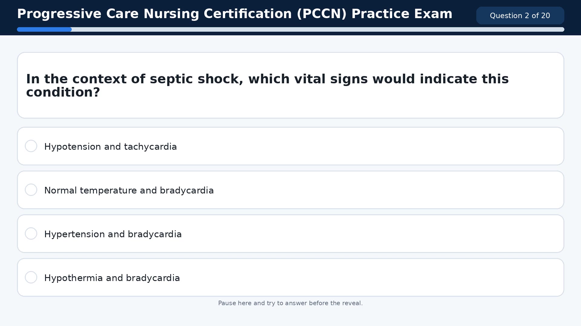 Video thumbnail for Progressive Care Nursing Certification (PCCN) Practice Exam