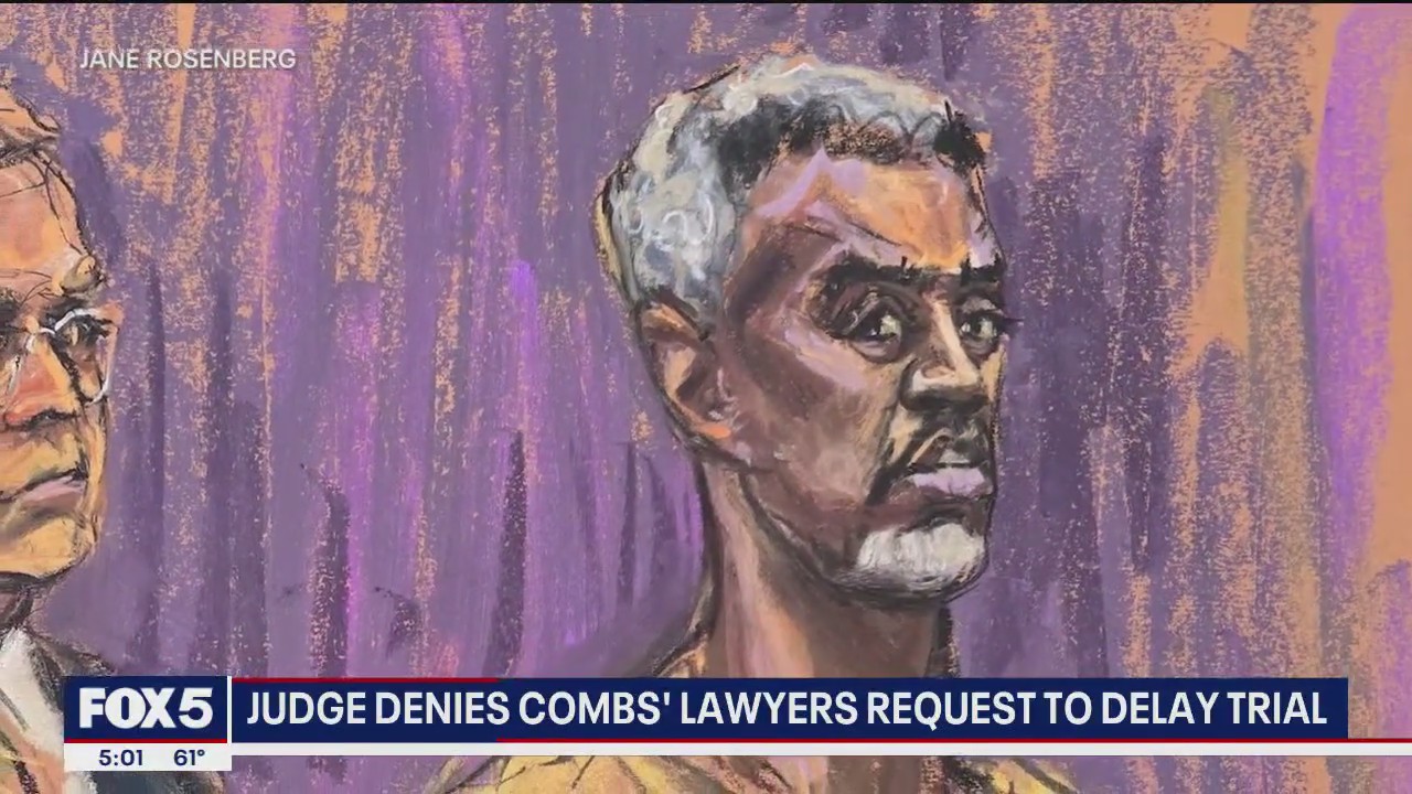 Video thumbnail for When is Diddy's trial? Judge denies request to postpone