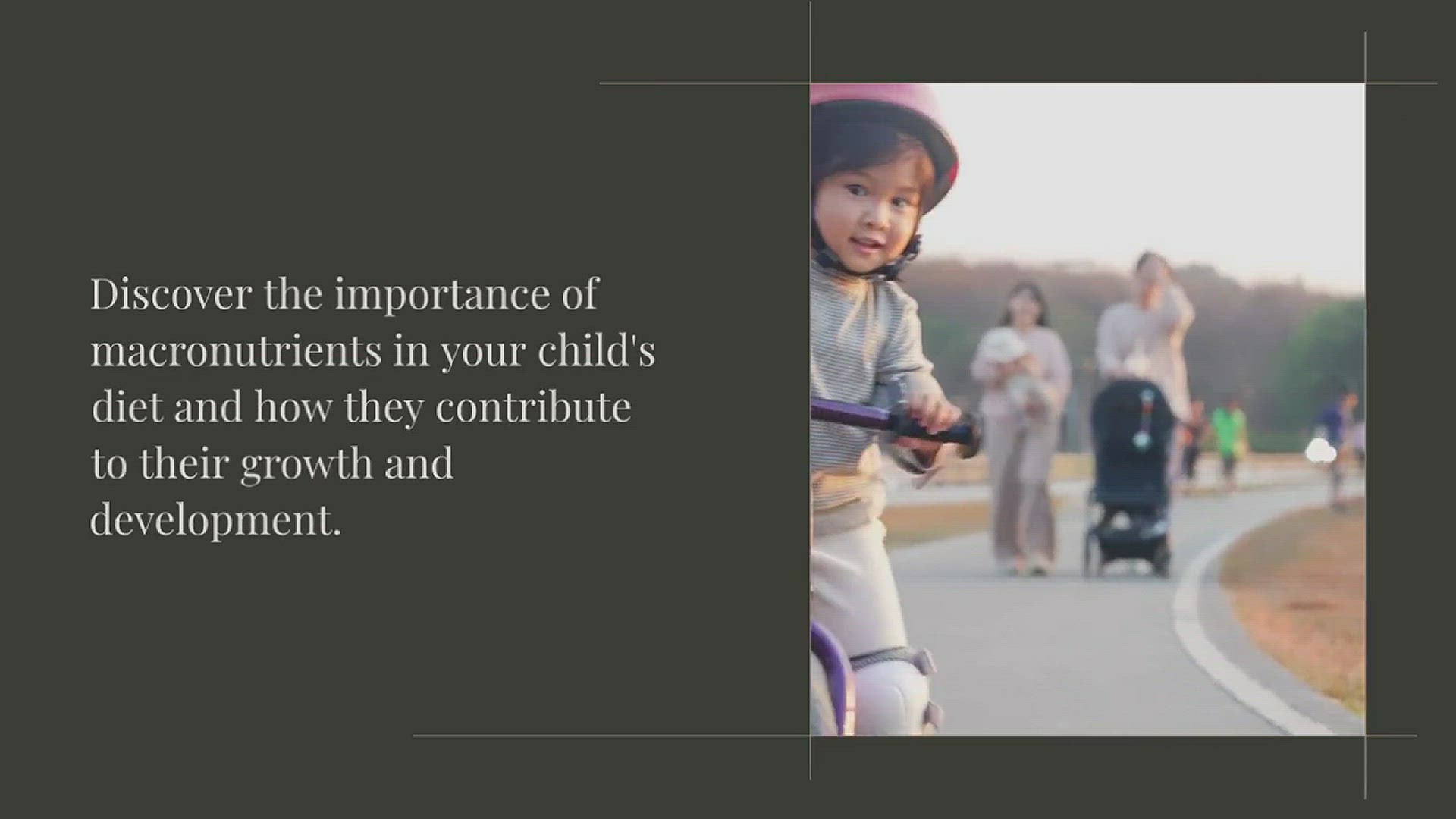 Video thumbnail for Macronutrient for Children