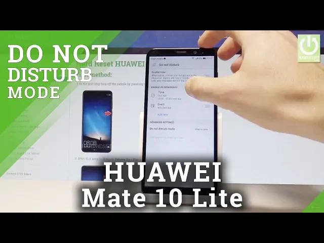 Video thumbnail for How to Set Up Do Not Distrub in HUAWEI Mate 10 Lite |HardReset.info