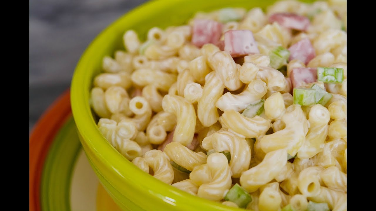 Video thumbnail for Macaroni Salad Recipe | How To Make Ensalada de Coditos | SyS