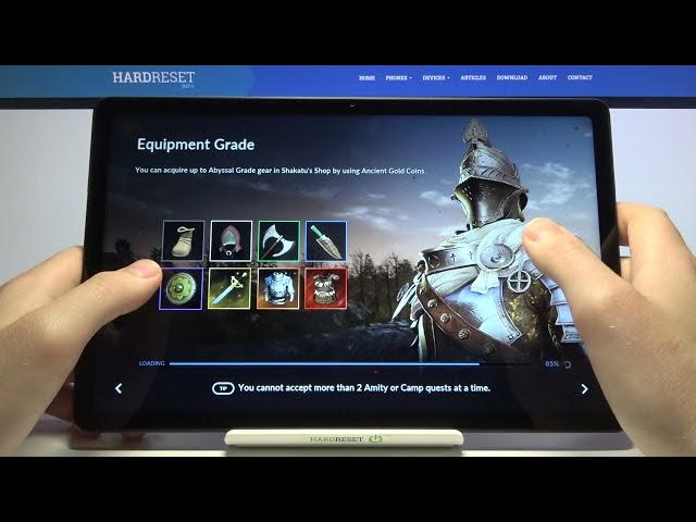Video thumbnail for Black Desert Mobile Game Test on Lenovo Tab P11 – MMORPG Gameplay