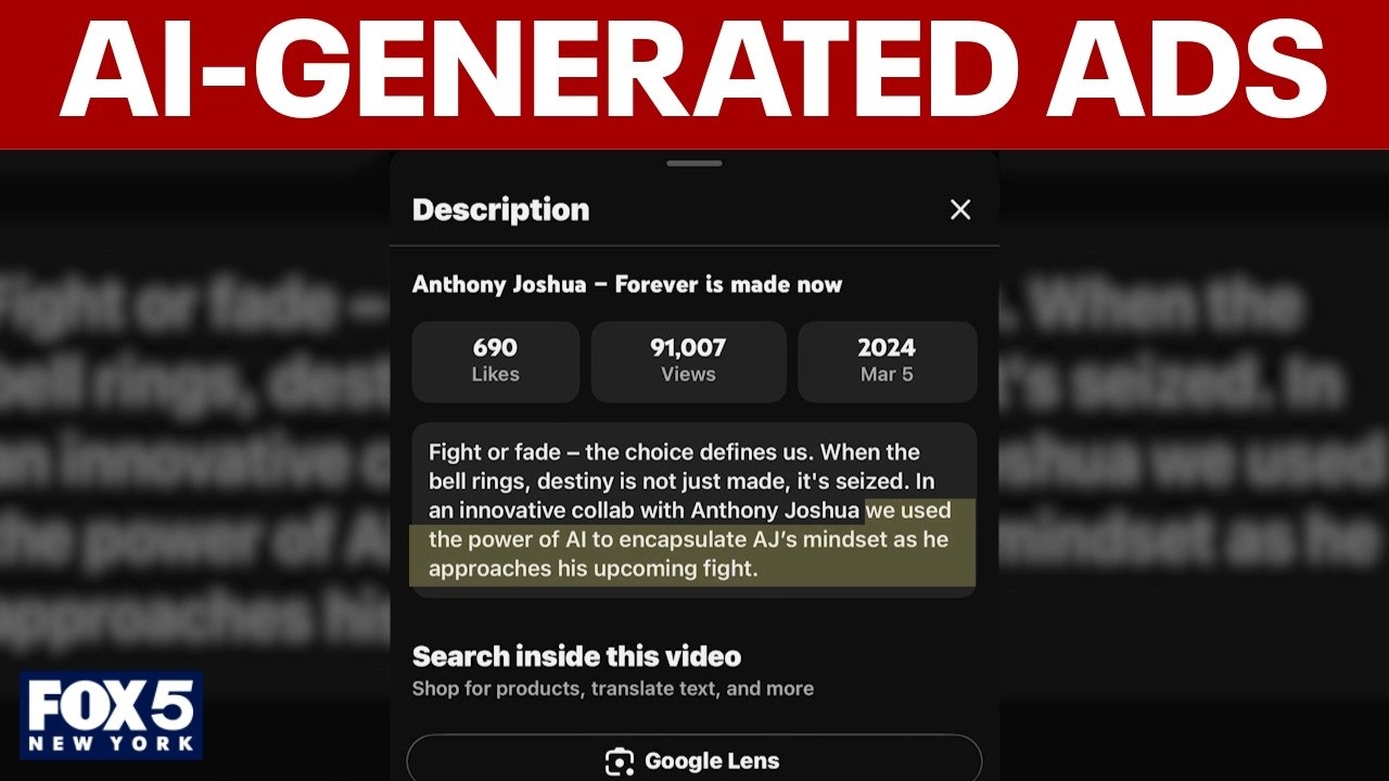 Video thumbnail for More ads are using AI-generated content: How do consumers feel about it?