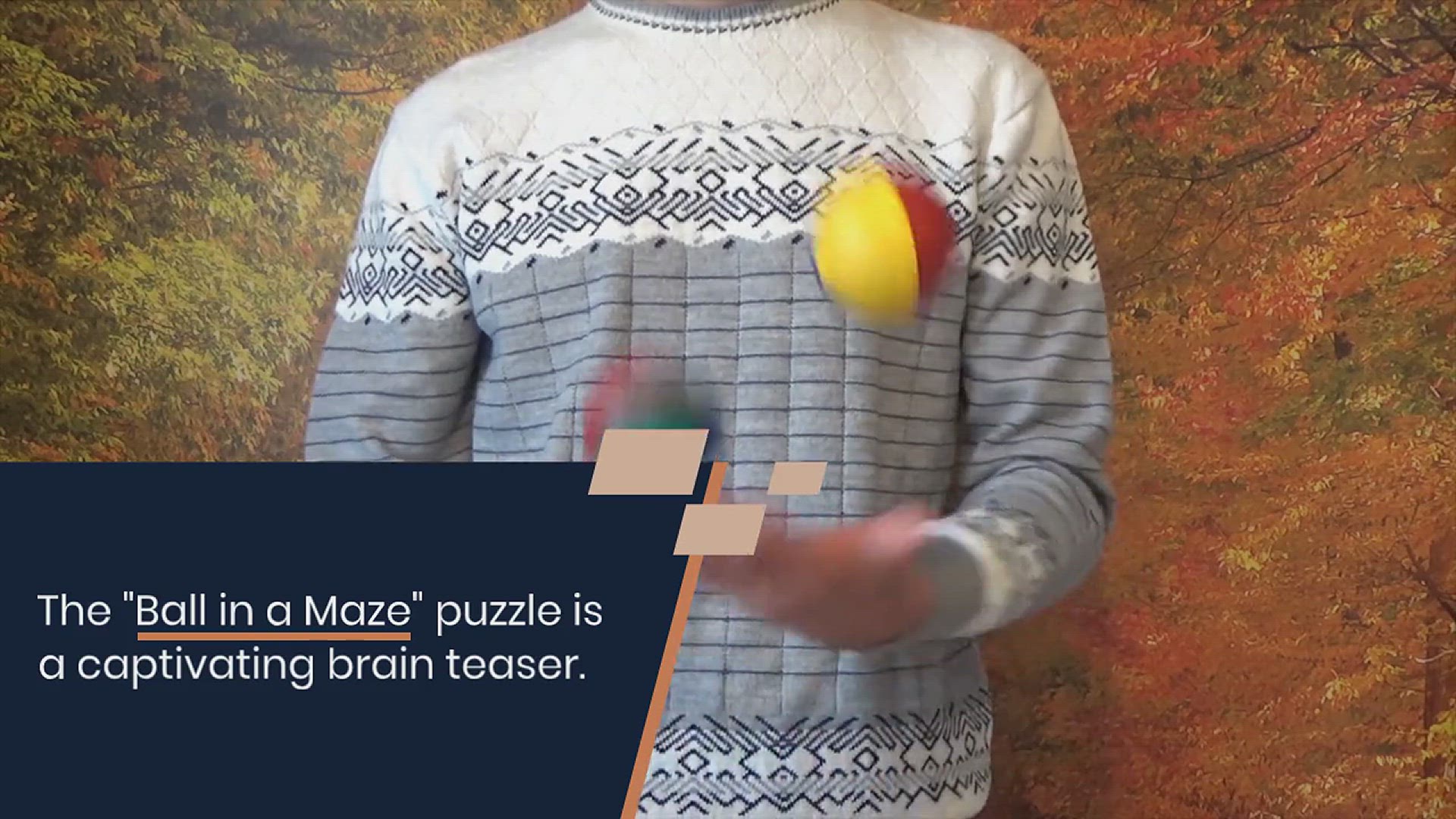 'Video thumbnail for Ball In A Maze Puzzle'