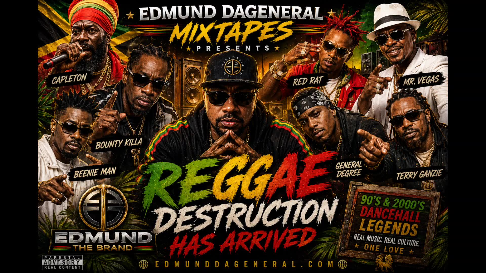 Video thumbnail for Edmund DaGeneral Mixtapes Presents Reggae Destruction Has Arrived