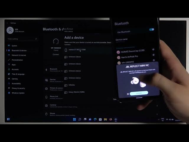 Video thumbnail for How to Pair JBL Reflect Mini NC with Laptop?