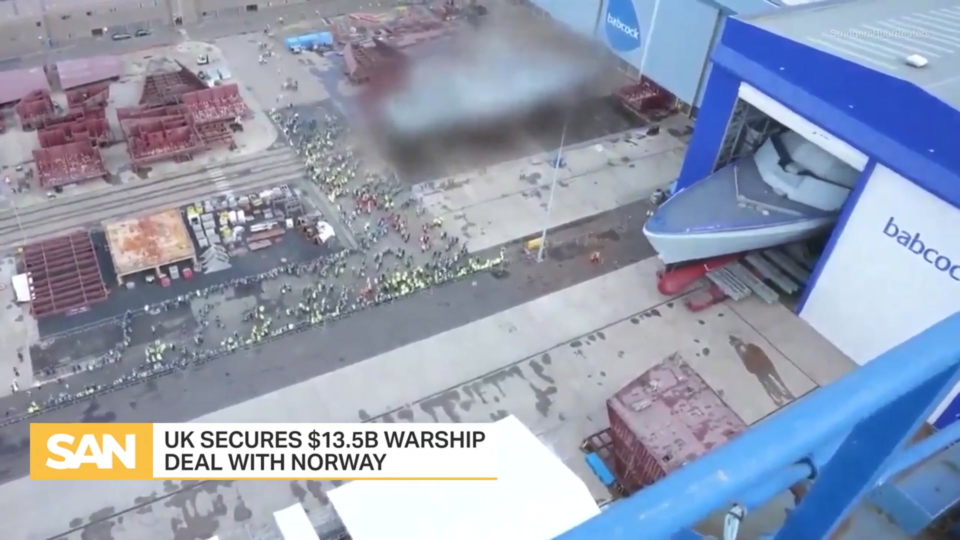 'Video thumbnail for UK secures $13.5 billion warship deal with Norway; NATO defenses bolstered'