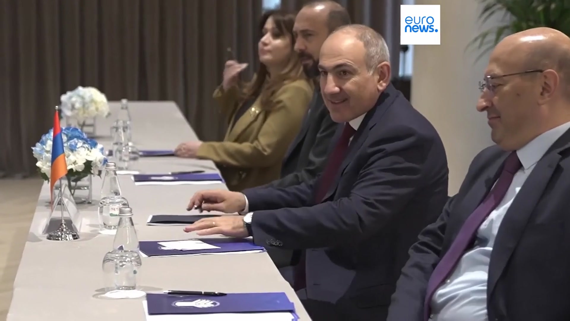 'Video thumbnail for Armenia and Azerbaijan move closer to peace, pushing Russia out from the South Caucasus'