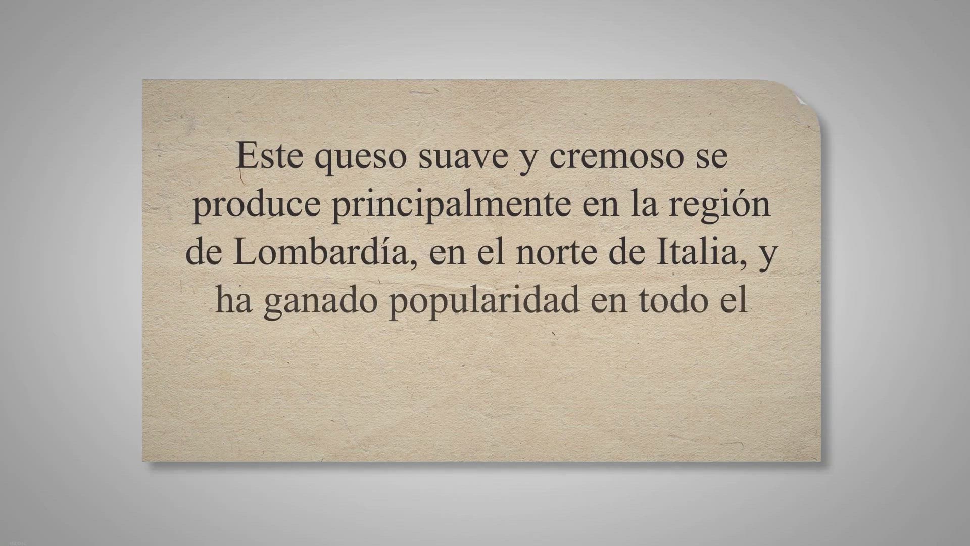 Video thumbnail for Queso Taleggio: Qué tipo de queso es y cual es su sabor