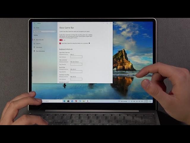 Video thumbnail for How to Enable/Disable Xbox Game Bar on MICROSOFT Surface Laptop Go – Gaming Settings