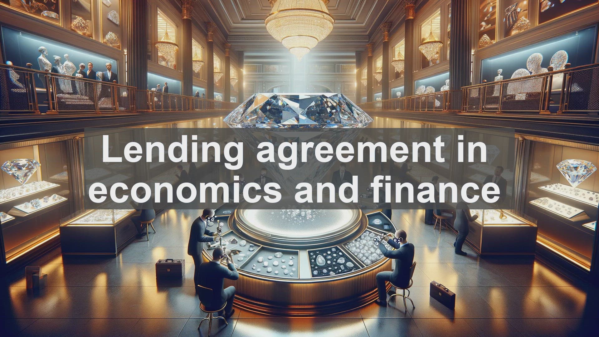 'Video thumbnail for Lending agreement in economics and finance'